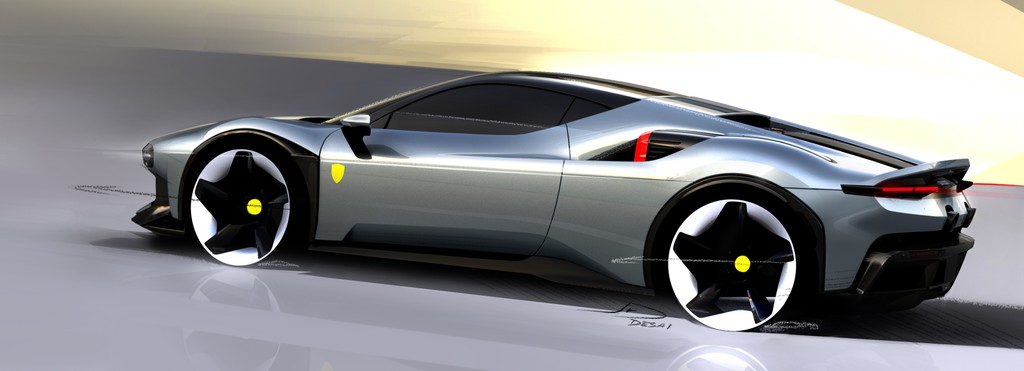 Ferrari CZ26 Sketches