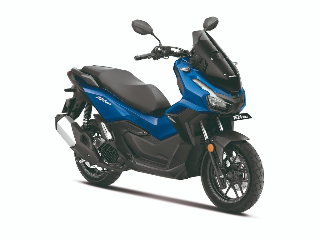 Honda ADV 160 Blue Color Scooter Athletic Blue