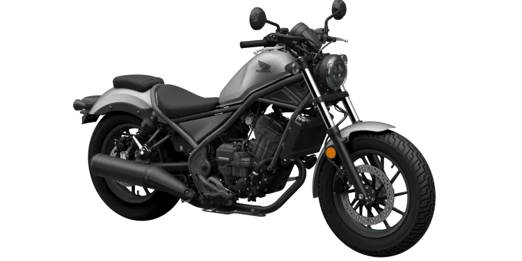 New Honda Rebel 300 Silver Motorcycle