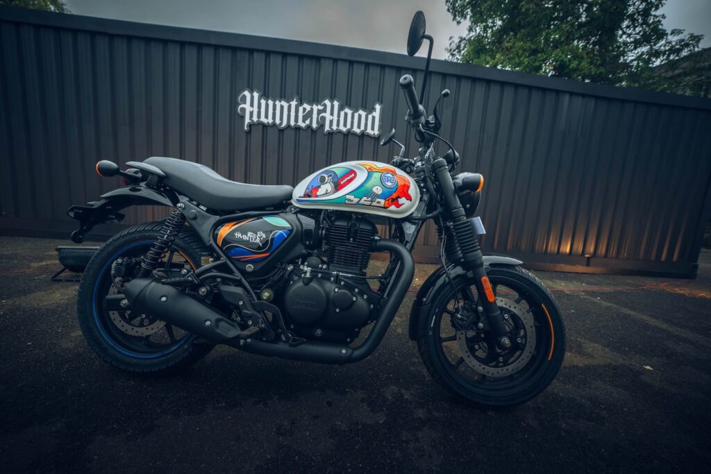 Hunter motorcycle at Hunterhood Kochi 2026