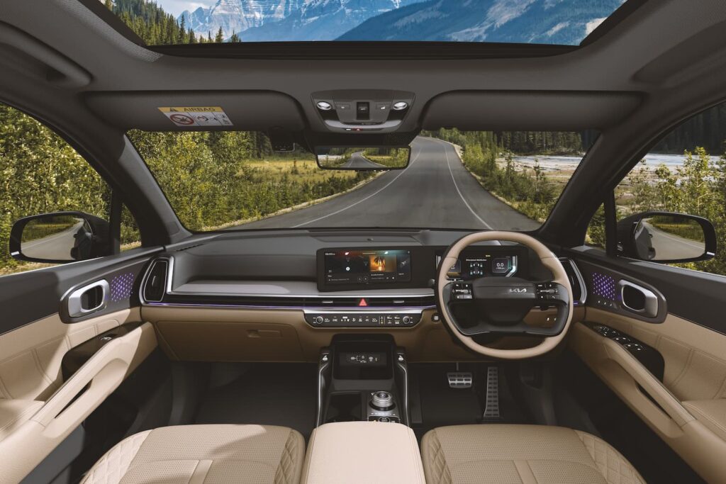 All New Kia Sorento Interior Images