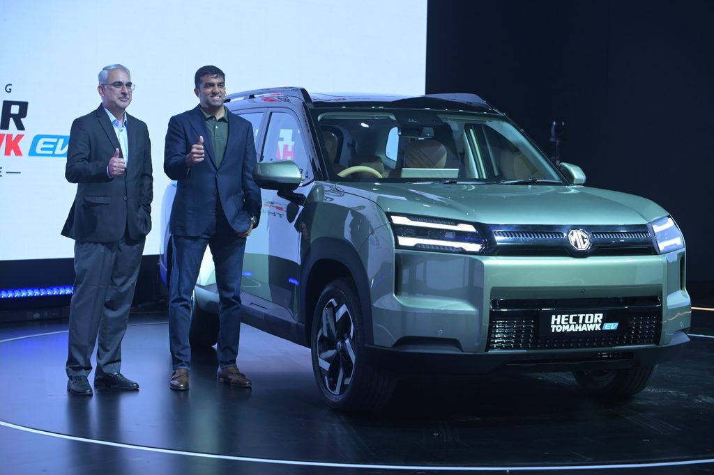 MG Hector Tomohawk EV launch