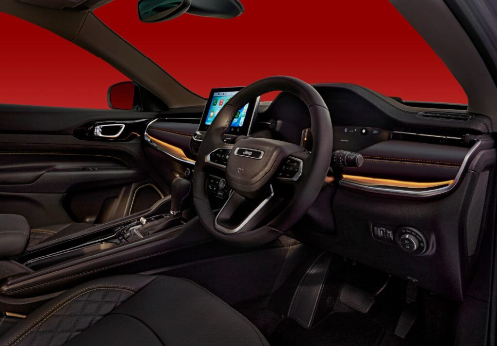 Mayan Gold Accents Jeep Compass 85th Anniversary Skylounge