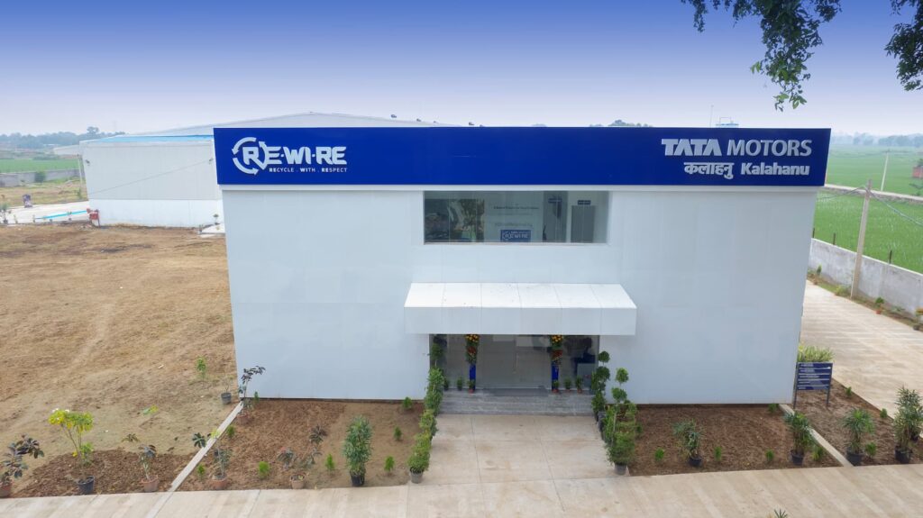 Tata Motors Kalahanu - Tata Motors Vehicle Scrapping Facility