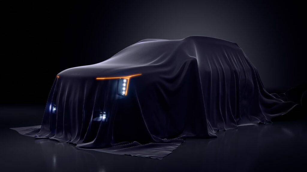 New Kia Sorento Hybrid SUV Teaser