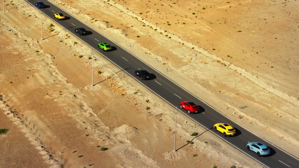 Convoy Lamborghini Cars India