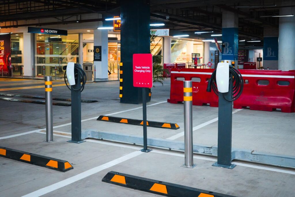 Tesla Destination Chargers Thane Mumbai India Location