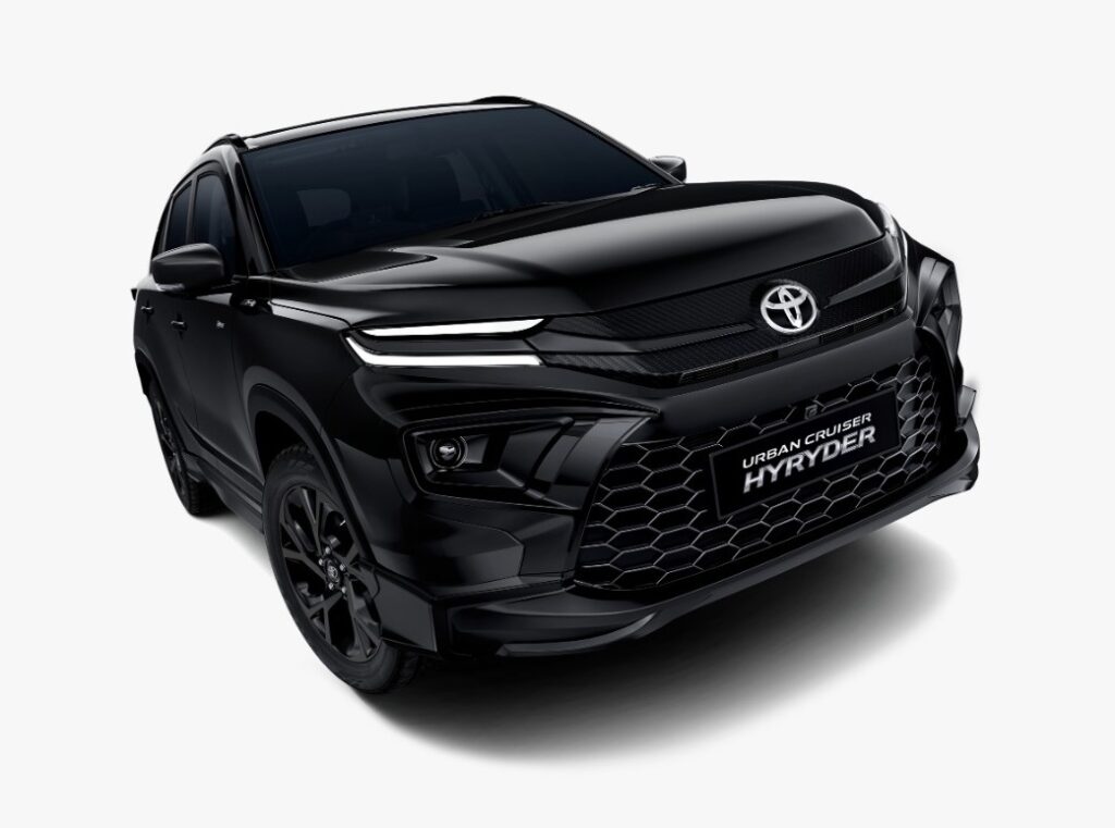 All New 2026 Toyota Hyryder Black Aero Edition Images New Model Features Listed