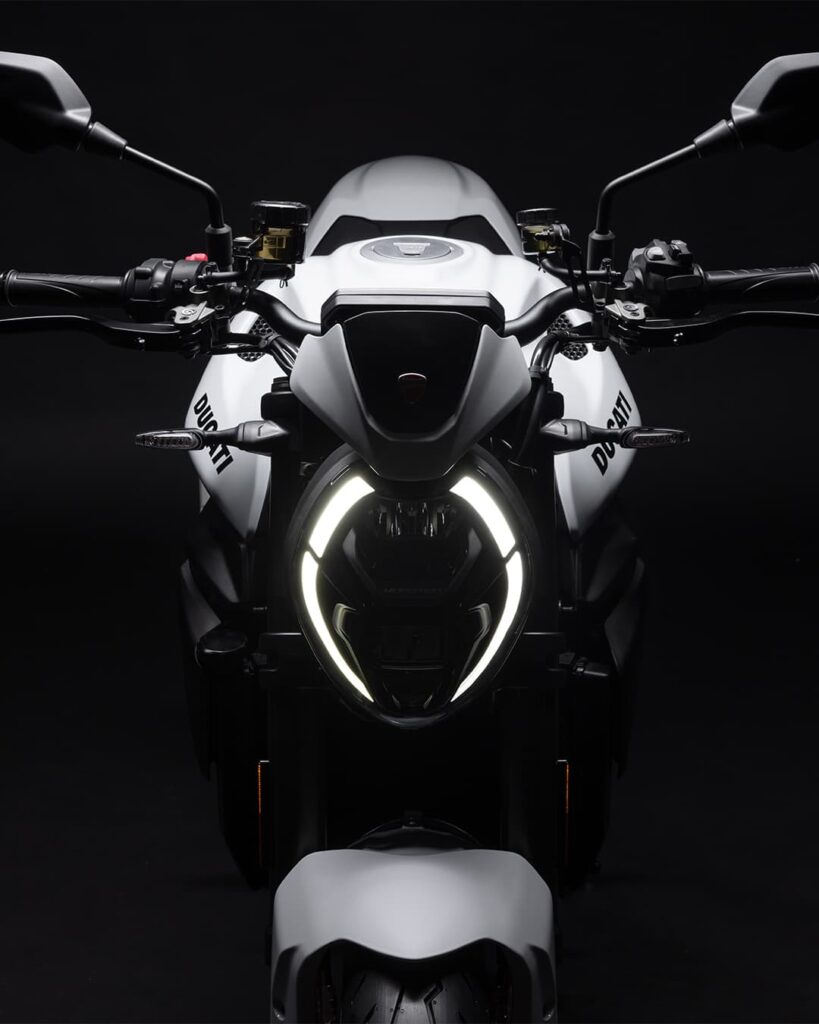 2026 Ducati Monster Headlight Front View