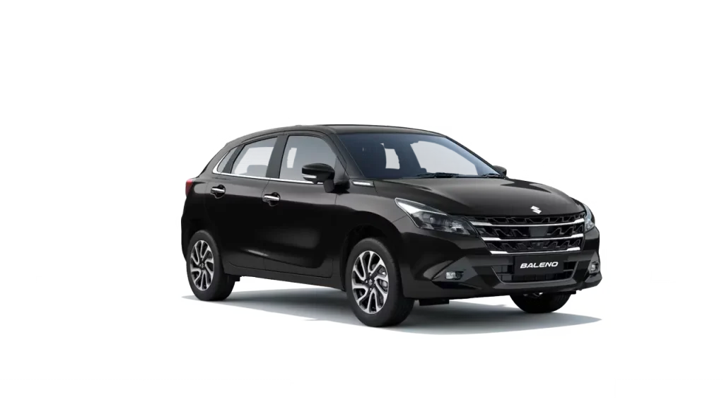 2026 New Baleno Black Color Option - Bluish Black Color Scheme
