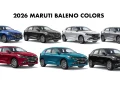 New Baleno All Colors 2026 Model New Baleno Colors