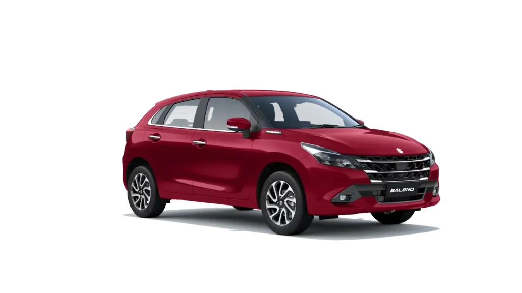 All New 2026 Maruti Baleno in Opulent Red Color - 2026 Baleno Red Color