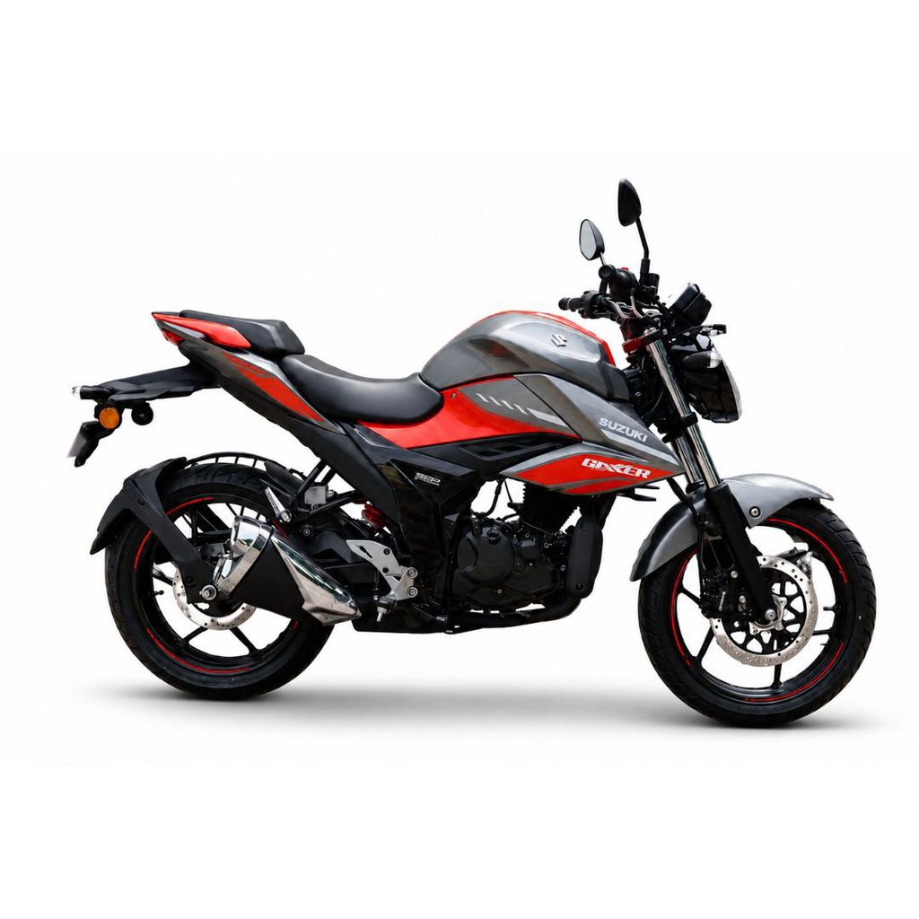Gixxer Pearl Blaze Orange 150cc