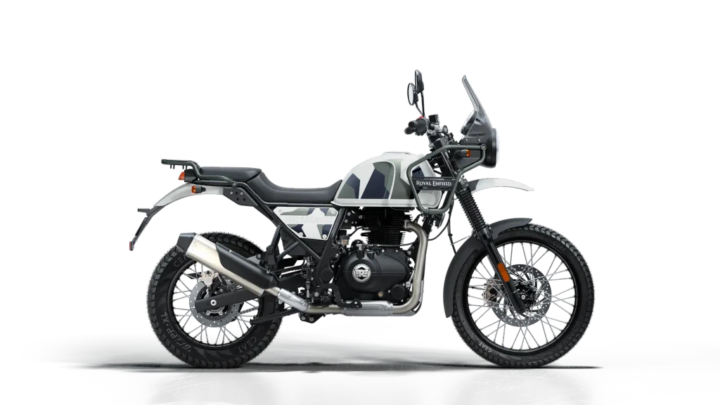 Himalayan 440 Nelong White Side Profile