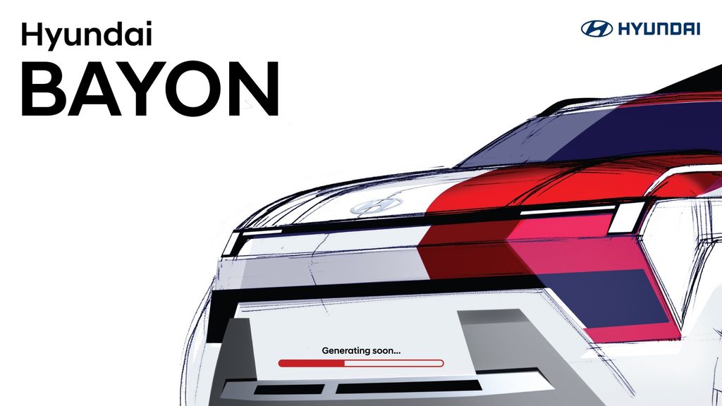 New Hyundai Bayon Images Official New Bayon SUV Photos Design Sketch