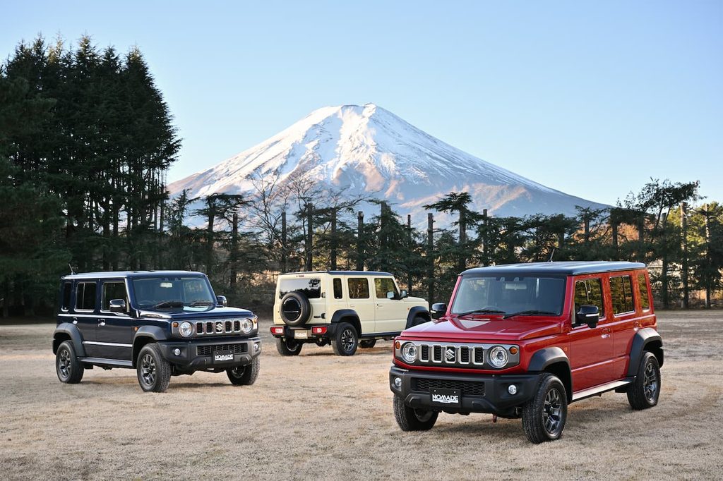 Maruti Jimny in Japan Outdoors
