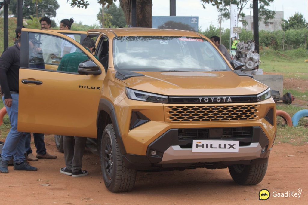 New Toyota Hilux Off road drive event