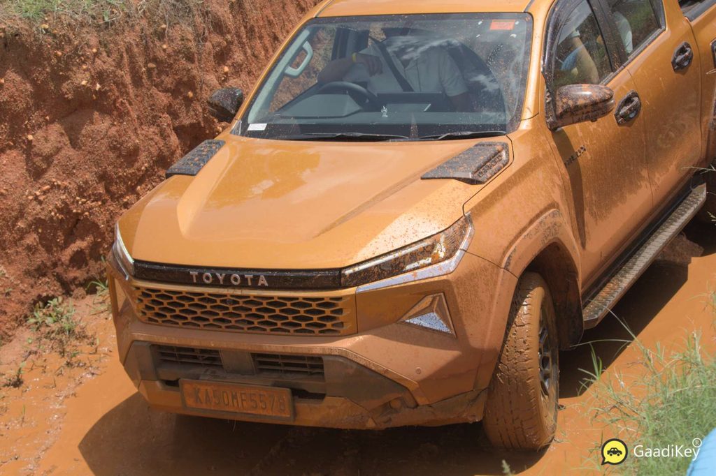 New Toyota Hilux Dusty and Muddy