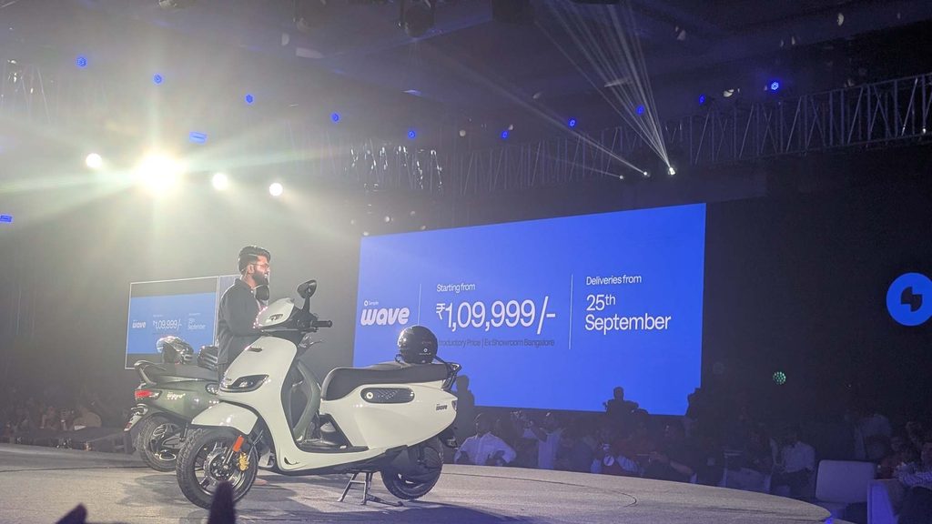 Simple Wave Electric Scooter Price Details