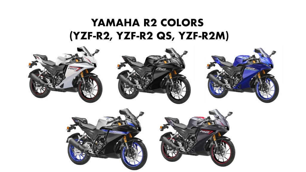 Yamaha R2 Colors - 2026 New Yamaha R2 All Color options New YZF-R2 All Colors